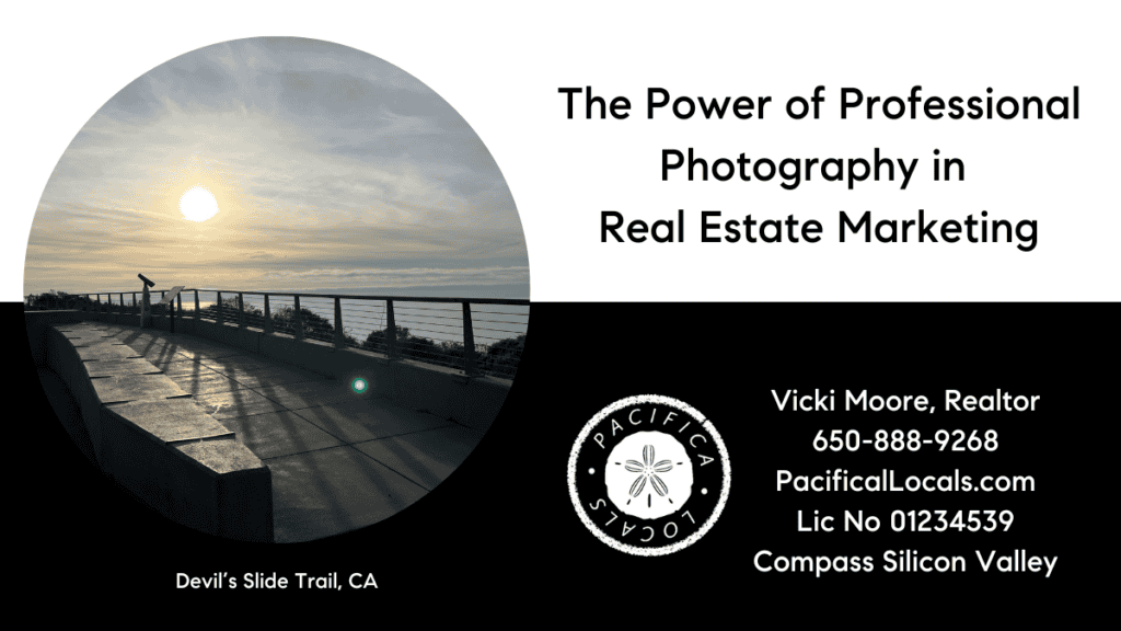 image of the visitor look-out sight at Devil's Slide Trail, CA. article title: The Power of Professional Photography in Real Estate Marketing