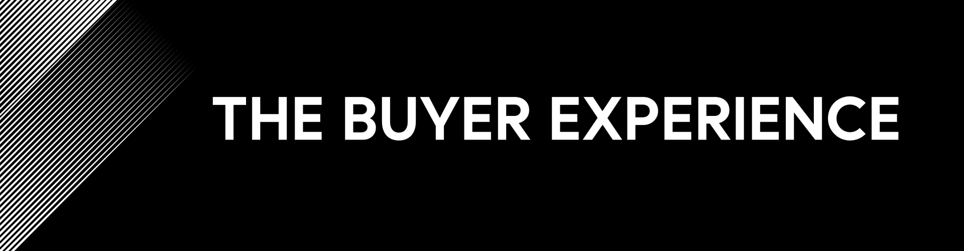 the buyer experience